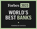 Forbes world's best banks award